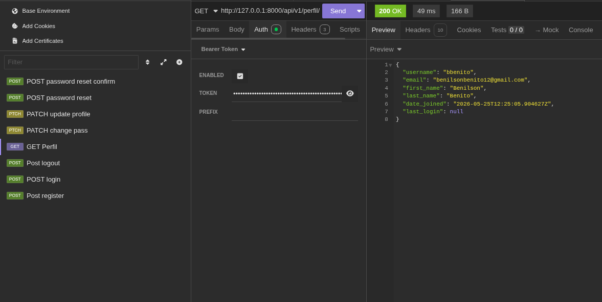 API REST Django
